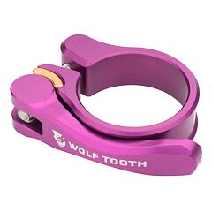 WOLF TOOTH seatpost clamp 34.9mm purple Quick Release
