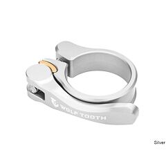 WOLF TOOTH seat clamp 31.8mm silver Quick Release