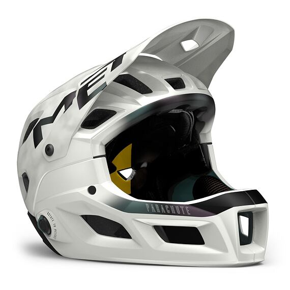 MET helmet PARACHUTE MCR MIPS white iridescent -52/56
