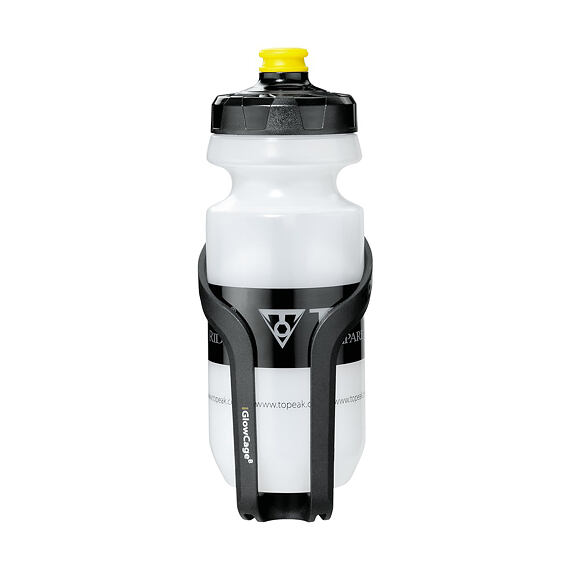 TOPEAK bottle cage with iGLOW technology + bottle